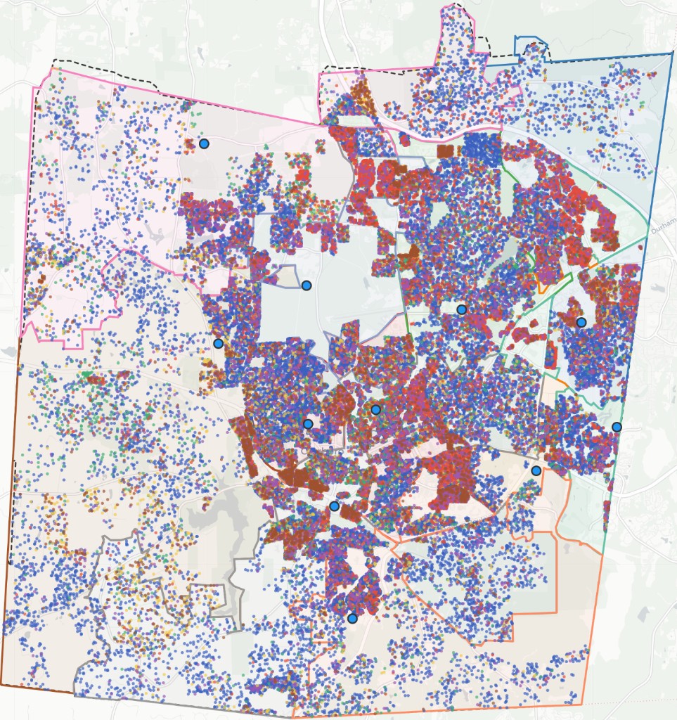CHCCS Socioeconomic Map